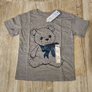 Boy's Relaxed Fit Teddy Bear T Shirt